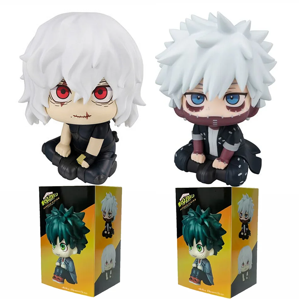 

New 2 Kinds My Hero Academia Tomura Shigaraki Dabi Toys Anime Figure PVC Collection Model Doll Toy Birthday Gift