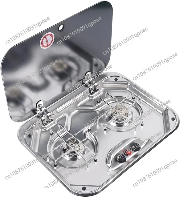 Hot Sales JP Heater RV Cooker for 2 Burner Camping Gas Stove with Sink LPG CE Certified for RVs Campers Motorhomes