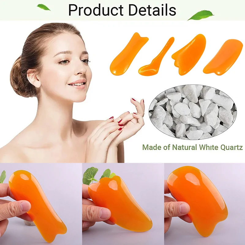 

Gua Sha Scraping Massage Tool 1PCS Body Massager Guasha Board SPA Acupuncture Scraper For Face Body Arm Beauty Massage Tool