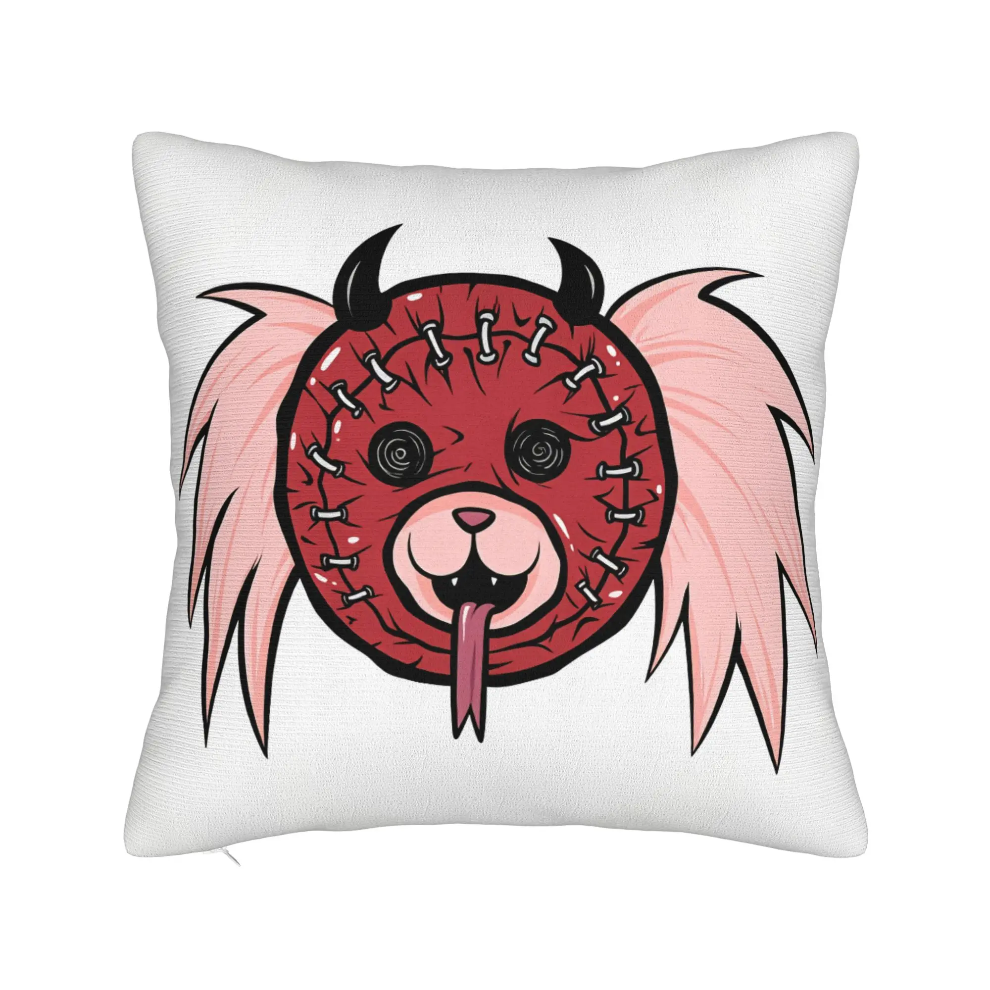 Pillow Case Dorohedoro Kikurage Square  Pillow Cover For Couch Sofa Bedroom Retro Trendy Pillowcases