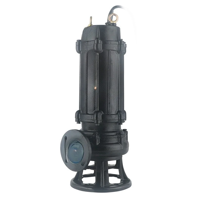 

Septic tank suction mud sewage pump Household 220V cutting type small pump Submersible pump 380V