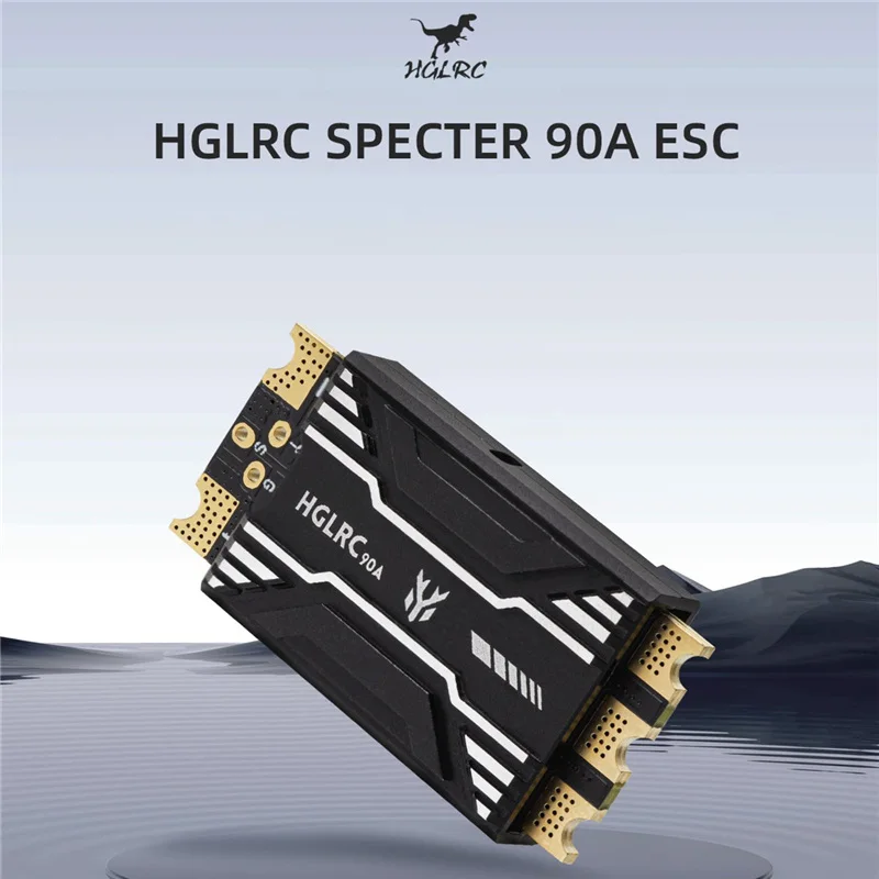 HGLRC SPECTRE 90A ESC único 32Bit 2-8S (4PCS)