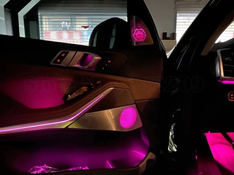Factory Upgraded Style Automatic Sound System Ambient Luminescent Tweeter Speaker Enclosure for X5/x 7G07