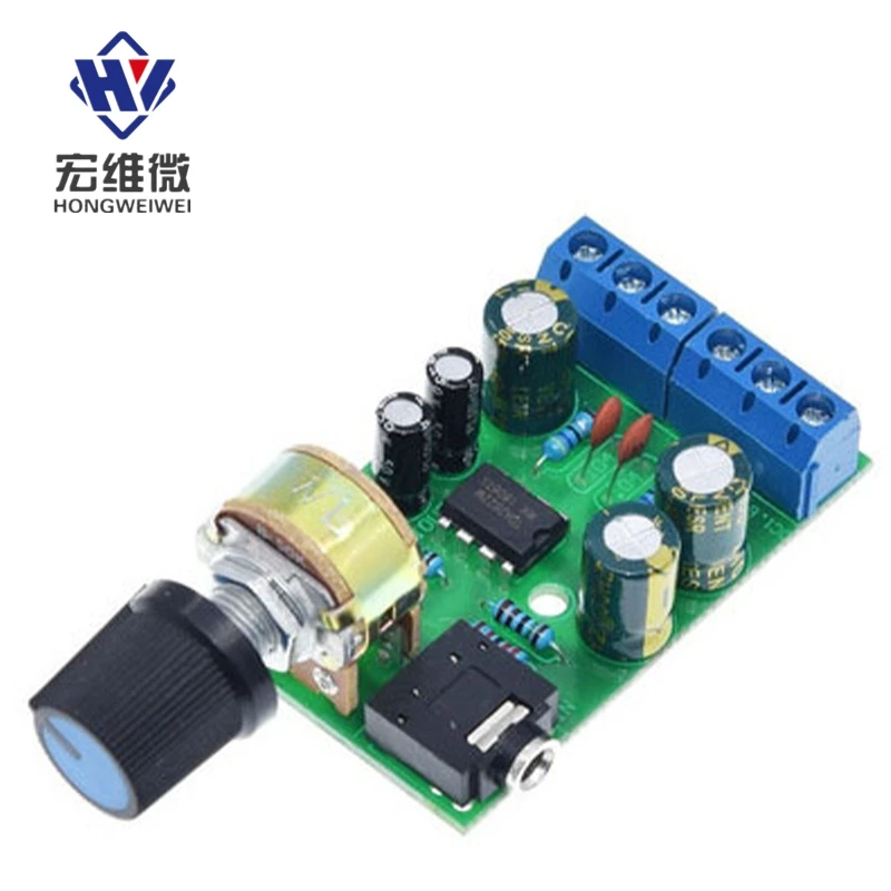 Tda2822m Mini Micro Dc Power Amplifier Board 2.0 Two-channel Stereo Power Amplifier Module 1.5w * 2 5PCS