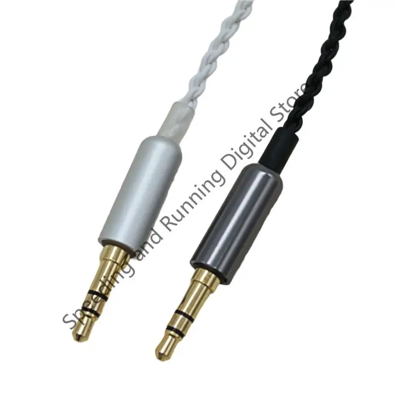 Q39d Open End 1/8inch 3,5 mm plug -connector geluidskabel voor hoofdtelefoon oortelefoon