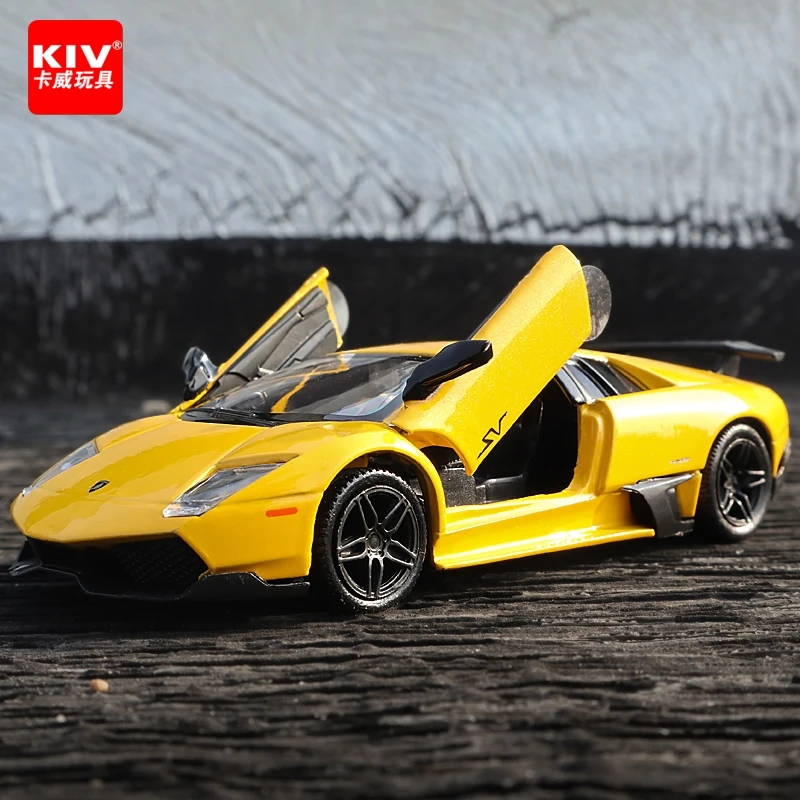 Murcielago LP670-4 SV Coupe Bats Supercar Simulation Exquisite Diecasts & Toy Vehicles RMZ city 1:36 Alloy Collection Model Car