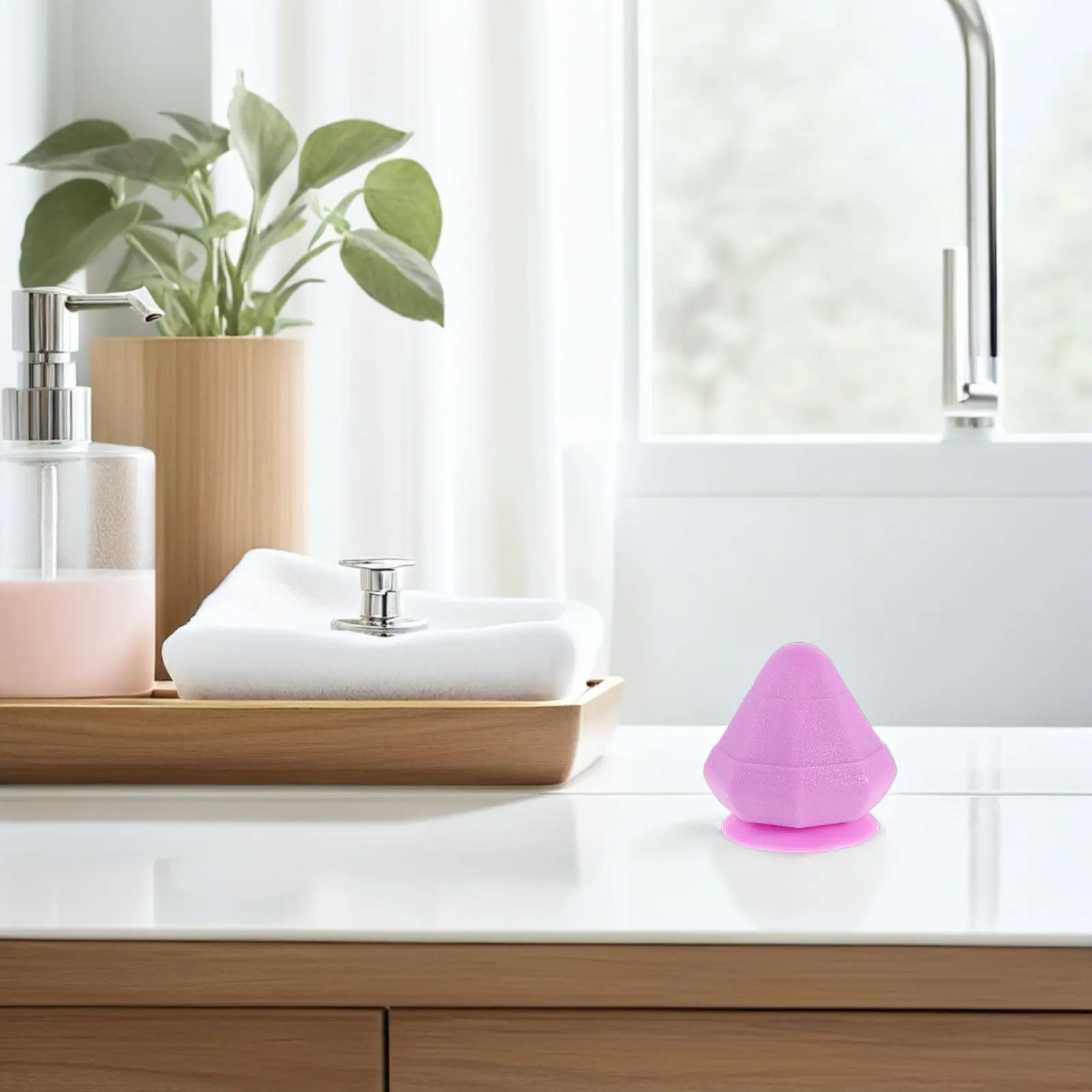 

Мягкий силиконовый массажный мяч на присоске для глубокого массажа тканей, для шеи, плеч, стоп, спины, для самомассажа и ручного расслабления мышц