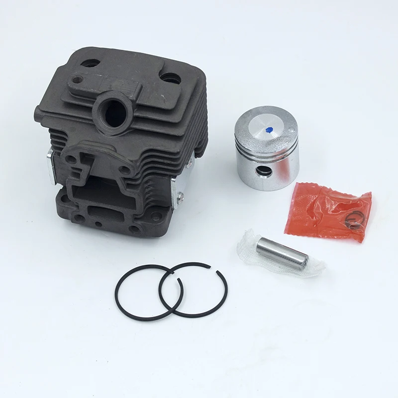 Cilindro Motor Pistão Kit Fit para Kawasaki Gasolina Hedge Trimmer Peças Ferramentas de Jardim Tj23 Tj27 Tj27e Tj027e Kbl27a 32 mm 34 mm