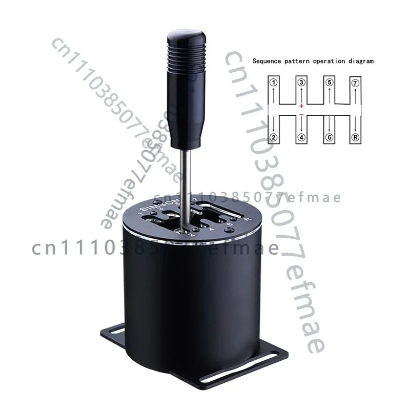 

PC USB 7+R H-Pattern Sim Racing Shifter Compatible with Logitech G27 G29 G25 G920