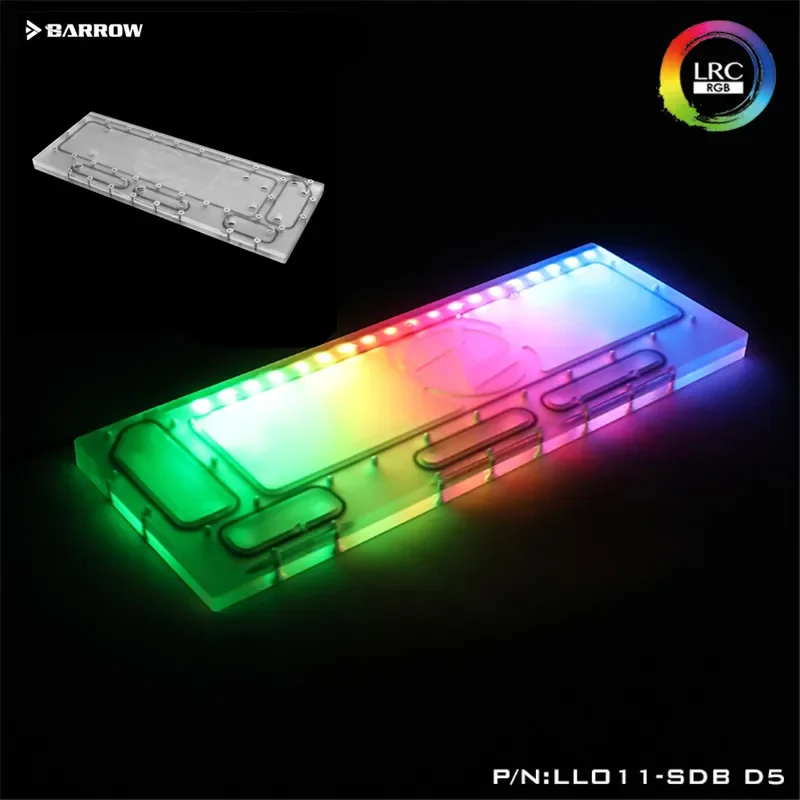 Barrow Distro Plate For LIANLI O11 Dynamic Case,Waterway Board Reservoir Water Tank Pump For PC Cooling System LLO11-SDB D5