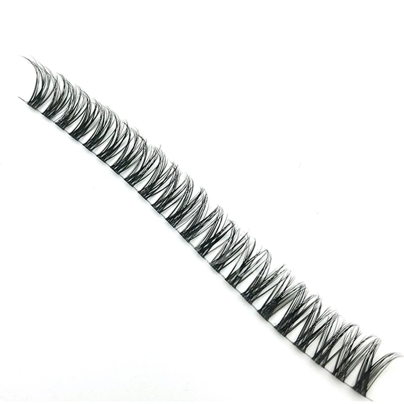DIY Clusters Eyelash Extension Segmented Lashes Dramatic Lash Bundles Soft Ribbon False Eyelashes Makeup Cils