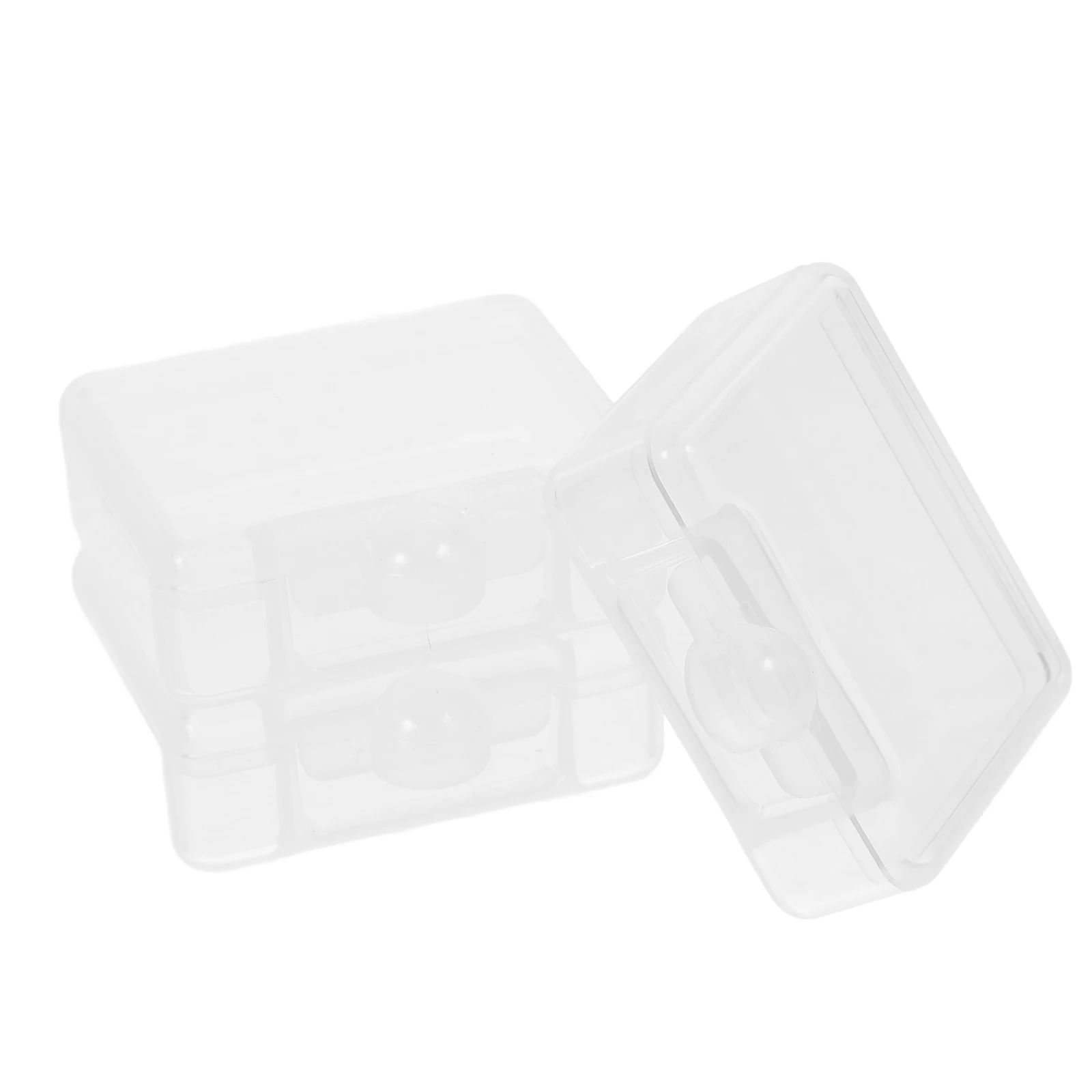 

3pcs Storage Box Set Clear Lid Compact Size Bead Containers Mini ganizer Clothes Buttons Case Craft Storage Solutions Small