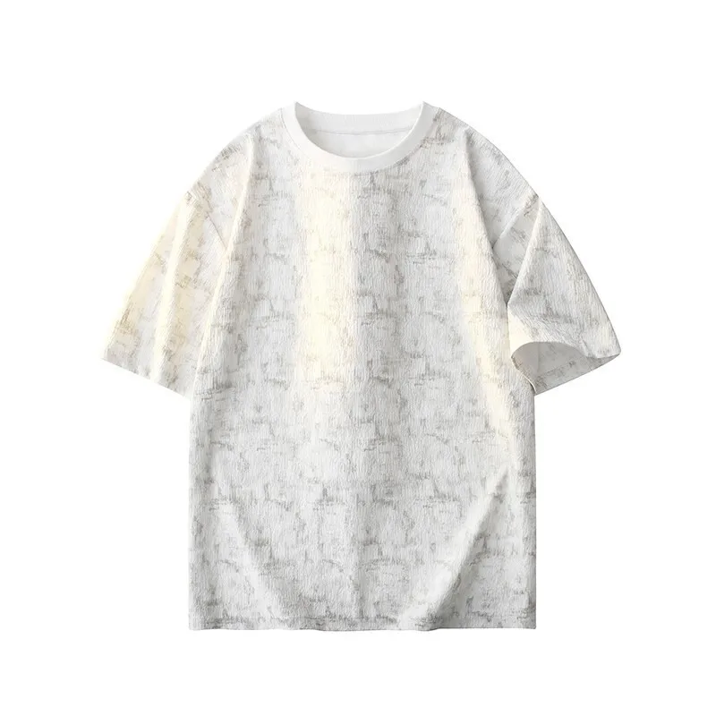 

Футболка мужская летняя дышащая мужская футболка с круглым вырезом Tie Dye Cool Comfort Summer Casual Top New Fabric Trendy 2023, горячая распродажа, мода