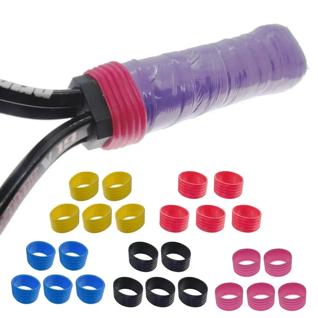 

5-одиничные теннисные ракетки Santogreifen Roll Racquet, впитывающие пот, ручки