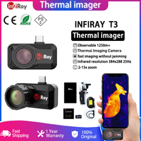 InfiRay T3 Infrared Thermal Imager For Mobile Phone Type-C 25Hz Outdoor Hunting Detector Night Vision infrared camera