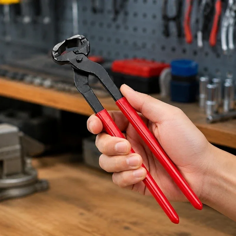 Farm Animal Foot Cutter with Heat-Treated Steel, Finely Ground V-Shaped Cutting Edges, and Twin Long Levers for Routine M4YD