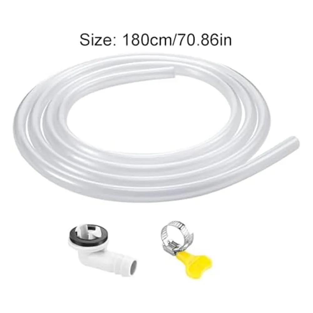 Drainage Kit Condensate Hose Connector Home Cooling Solutions Enhanced Unit Performance Long Lasting Performance Connectors