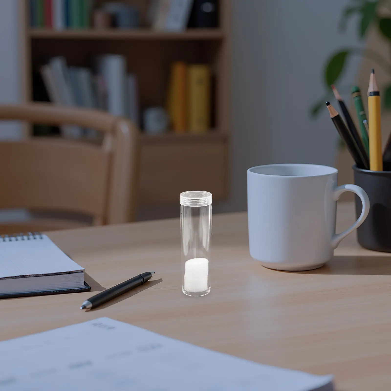 2 Pcs Storage Boxes Transparent Coin Tube Clear Container 27mm Collection Holder Case Protectors Collecting Supplies