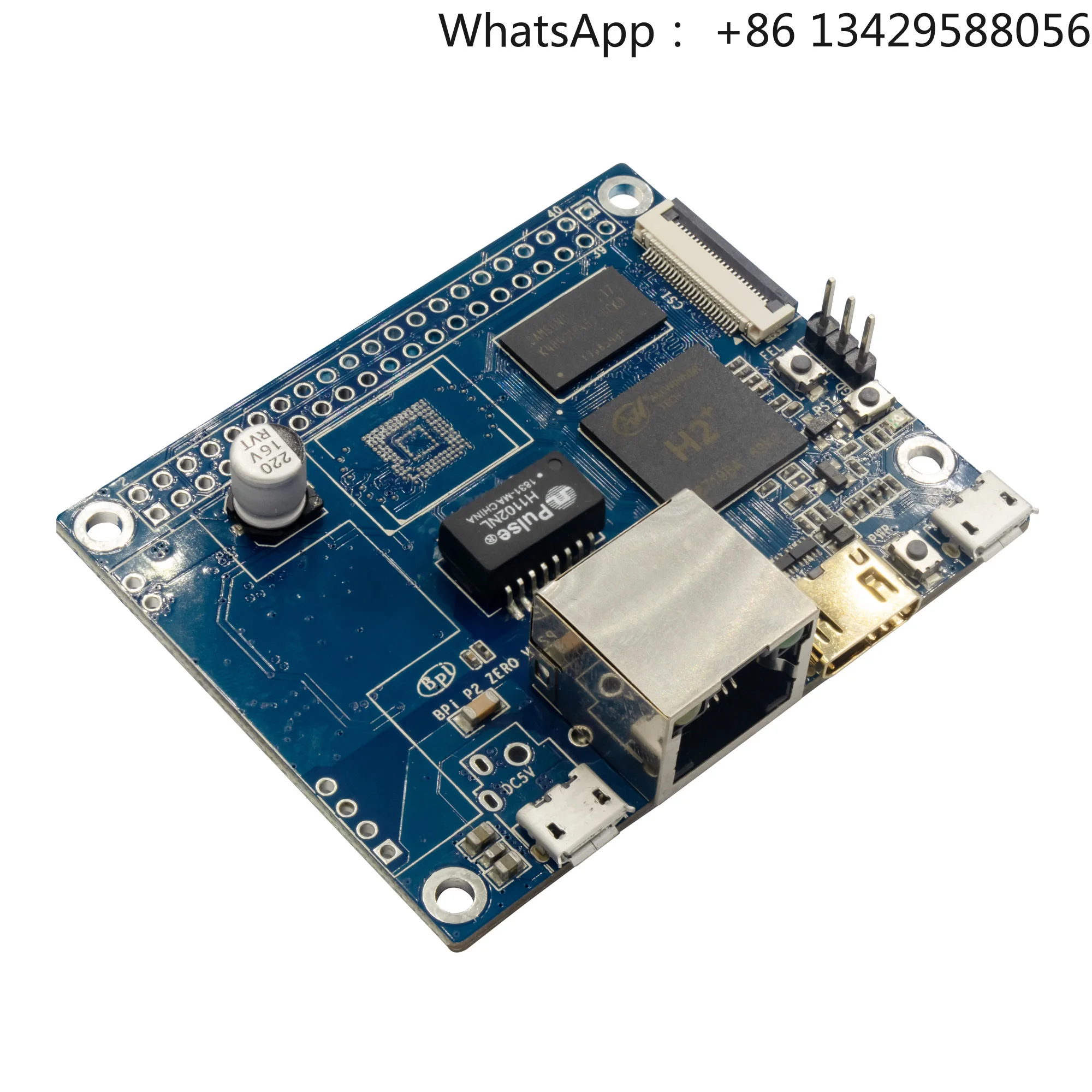 Banana Pi BP-P2 Maker H2+ Quad-core Cortex-a7 Mali400mp2 512m Ddr3 With Tf Card Support Poe Android Linux Single Board Computer