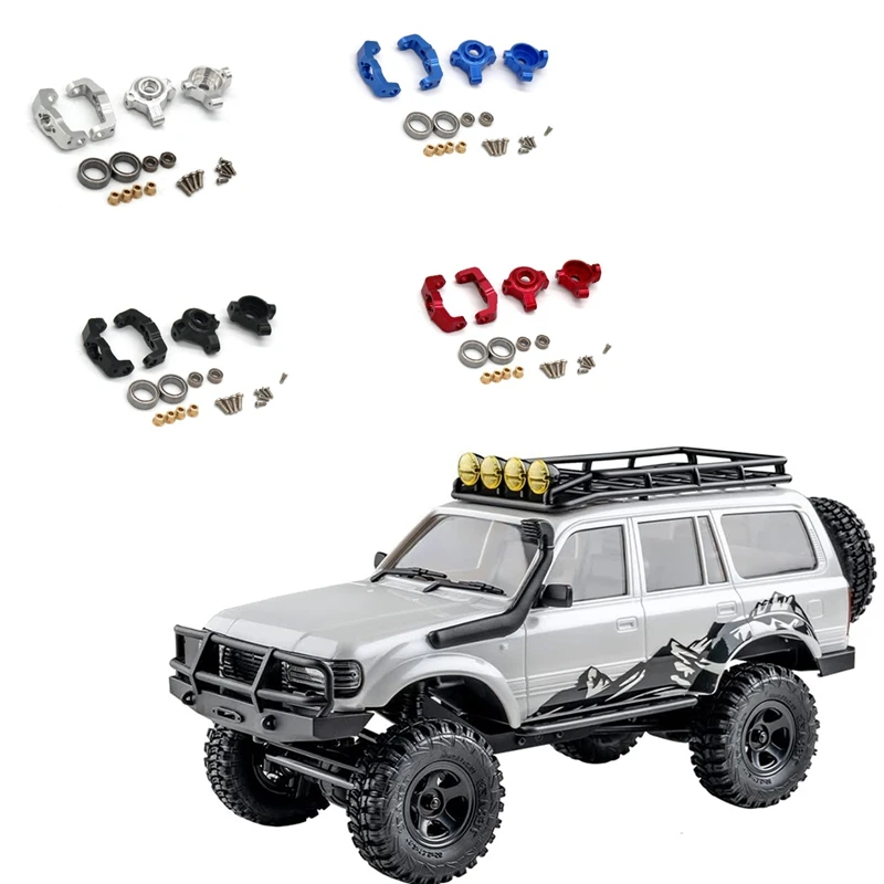 Metal Steering Knuckle And C-Hub Carrier For 1/18 FMS EAZYRC Rochobby FJ Cruiser Patriot Katana RC Car Upgrades Parts