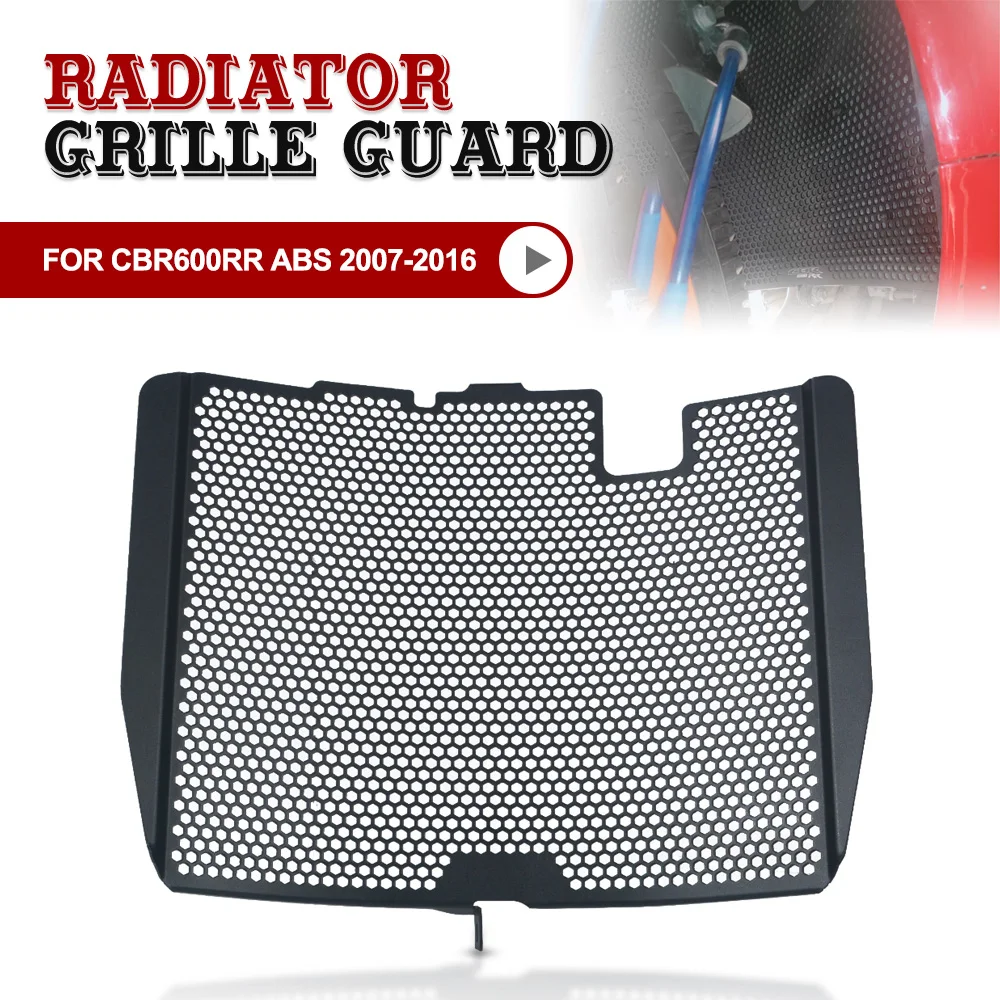 

For Honda CBR600RR ABS 2007 2008 2009 2010 2011 2012 2013 2014 2015 2016 Engine Oil Cooler Radiator Guard Grille Cover Protector
