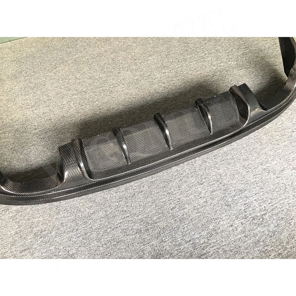 VACOMUL Carbon Fiber/FRP Car Rear Bumper Diffuser Lip Spoiler For Lexus IS250 300 350 IS F Sport Sedan 4Door 2014-2016 BumperLip view 4