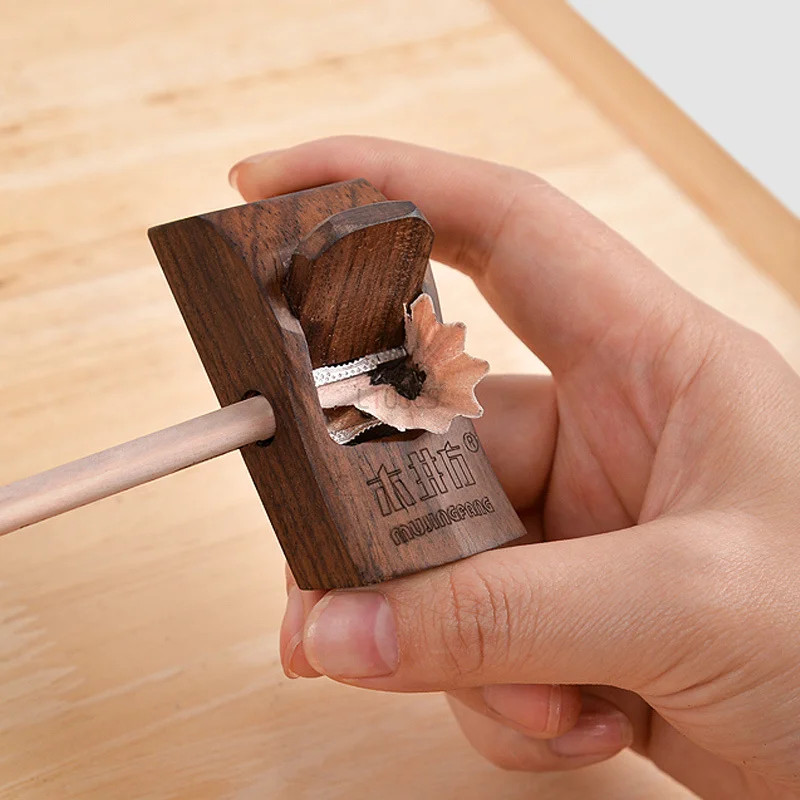 1 قطعة مبراة قلم رصاص صغيرة طاحونة الخشب مسوي خاص لشحذ أقلام الفحم الرصاص شحذ/قلم رصاص #3