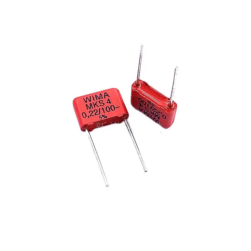 

10PCS/German Weimar WIMA 100V 224 0.22UF 100V 220nF MKS4 Foot Distance 10 Audio Capacitor