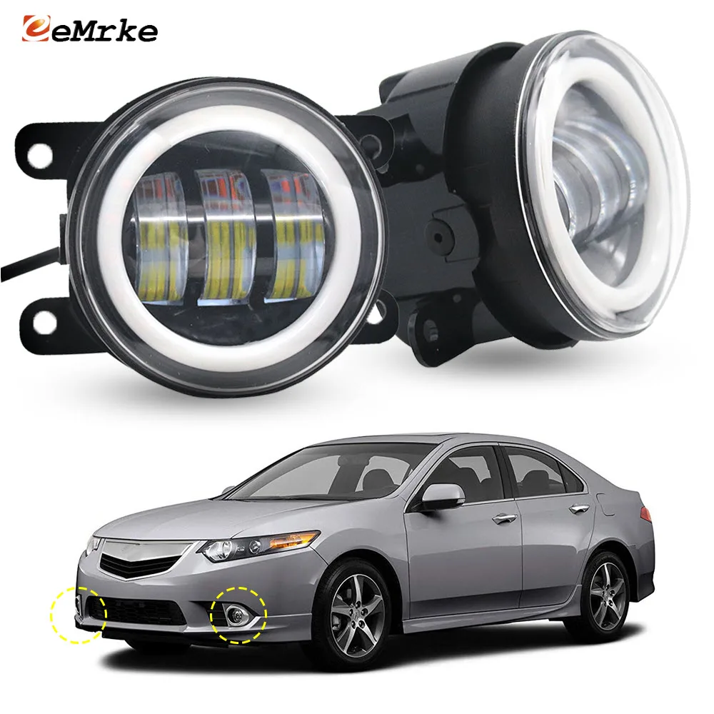 

Upgrade Led Fog Lamp Turn Signal Light for Acura TSX Accord EU. 2011-2014 iLX 2013-2018 RDX 10-18 TL TLX Headlight White DRL 30W