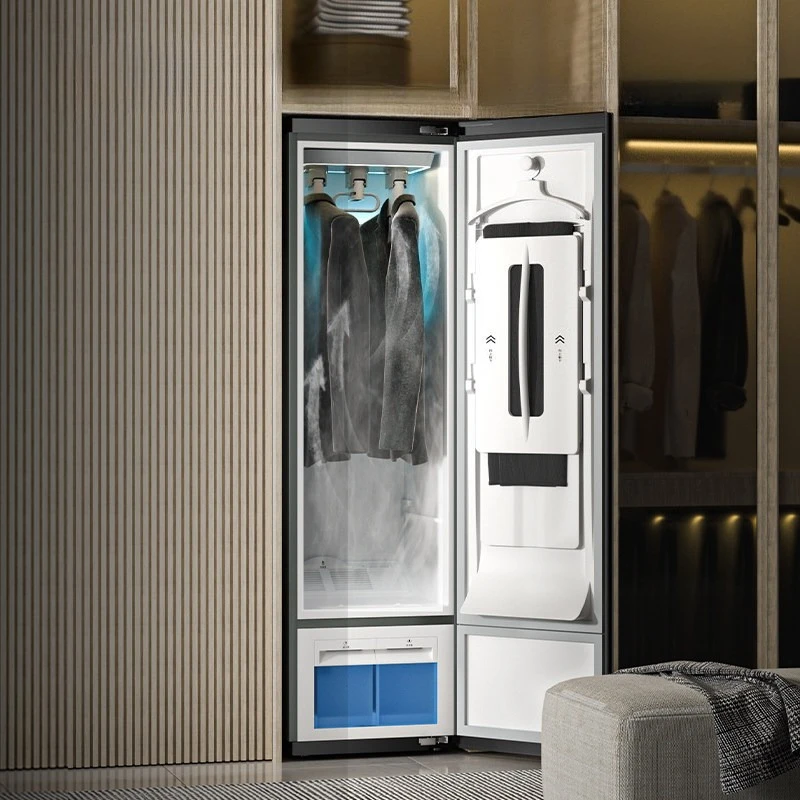 Smart Heat Pump Garment Care Cabinet, Household Steam Ironing Dryer with Sterilization Disinfection Function