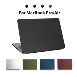 Laptop Case For Macbook Air 13 A2337  M1 M2 M3 Air 15.3 For Macbook Pro 13 A2338 14 16 Matte Protective Cover Shockproof shell