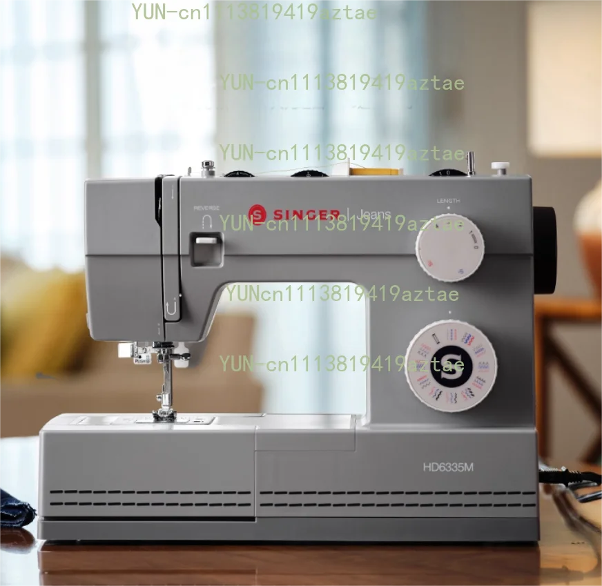 HD6335M Singer Sewing Machine Household Multi-function Eating Thick Electric Pedal Desktop With Lock Edge Sewing Machine 90W