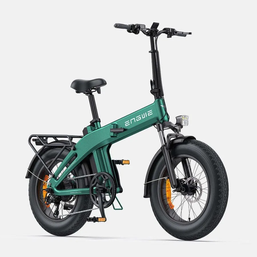 *forFor Cross-border Exclusive Folding Electric Bicycle with Rear Hub Motor Aluminum Alloy Frame 20-Inch Wheels