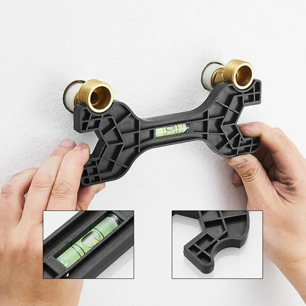 High Density Plastic Shower Wrench Lightweight Dual Headed Dual Headed Wrench with Level Manual Tap Spanner Faucet Pipe