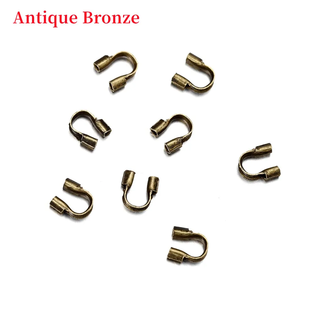 Wire Protectors for Jewellery Making, 4.5x4mm