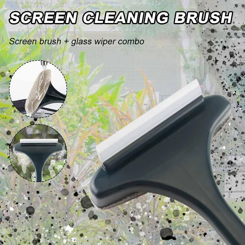 Cleaning Brush Window Screen Special Cleaning Brush Multi Purpose Window Mesh Screen Cleaner Hand-held Window Screen Clean Tools