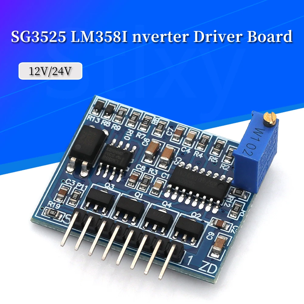 

SG3525 LM358 Inverter Driver Board Mixer Preamp Drive Board 12V-24V