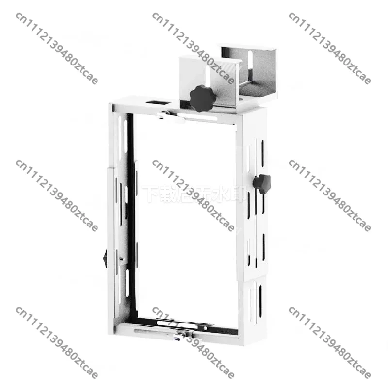 Desktop Non Punching Suspension Host Bracket, Adjustable Under Desk Computer Mount, Sturdy PC Suspension Accessories