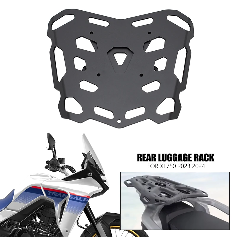 Top Box Case Holder Bracket Tail Bag Support Racks For HONDA TRANSALP XL750 XL 750 TRANSALP 750 2023 2024 Motorcycle Accessories