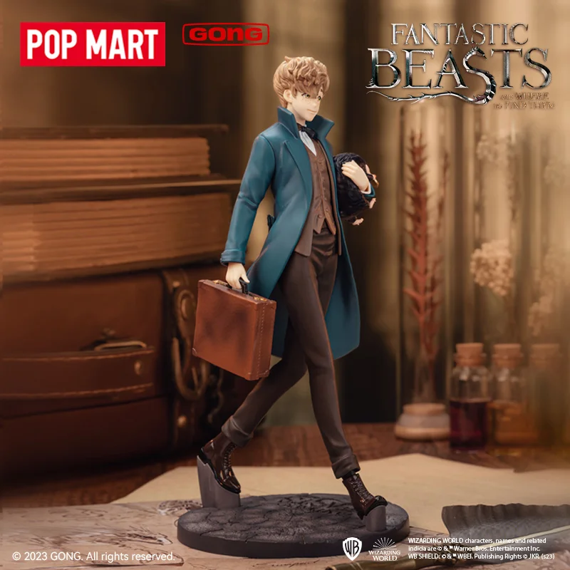 

POP MART Resonant Magic Animal - Magic Legend Newt Scamander Kawaii Doll Action Figure Toy Surprise Collection Model Mystery Box