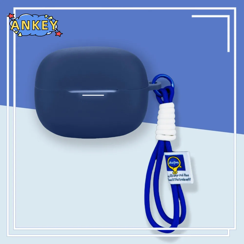 Case for OPPO Enco Air4i Buds3 Pro Nylon Lanyard Protective Soft Cover Shells Anti Dust Sleeve Hand Rope Strap Accessories