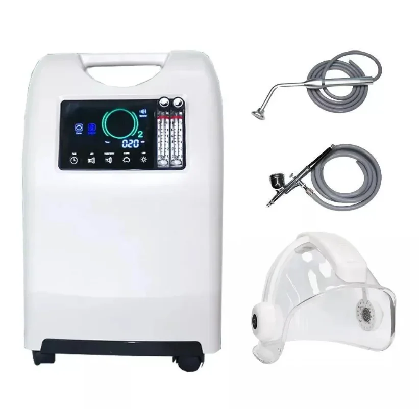 

3 in 1 Spa Salon Oxygenation Dome LED Skin Tightening Dome Oxygen Jet Skin Peeling Hydro Oxygen Facial Salon Machine