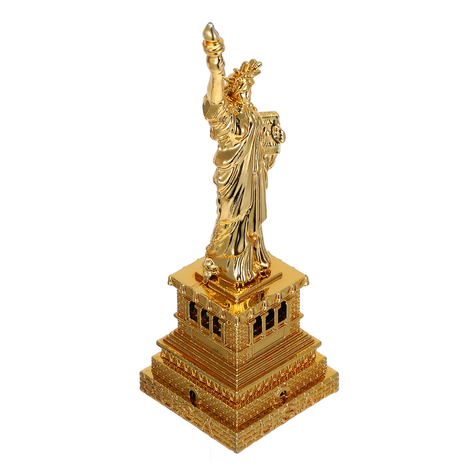

Statue of Liberty Metal Sculpture Decor Alloy Finish Desk Ornament for Home Office Indoor Decorative Keepsake Statue of Figure