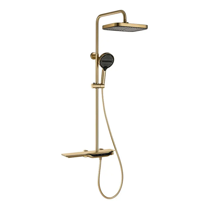 

Household, shower shower set Piano keys, bathroom thermostatic digital ambient light Shower set