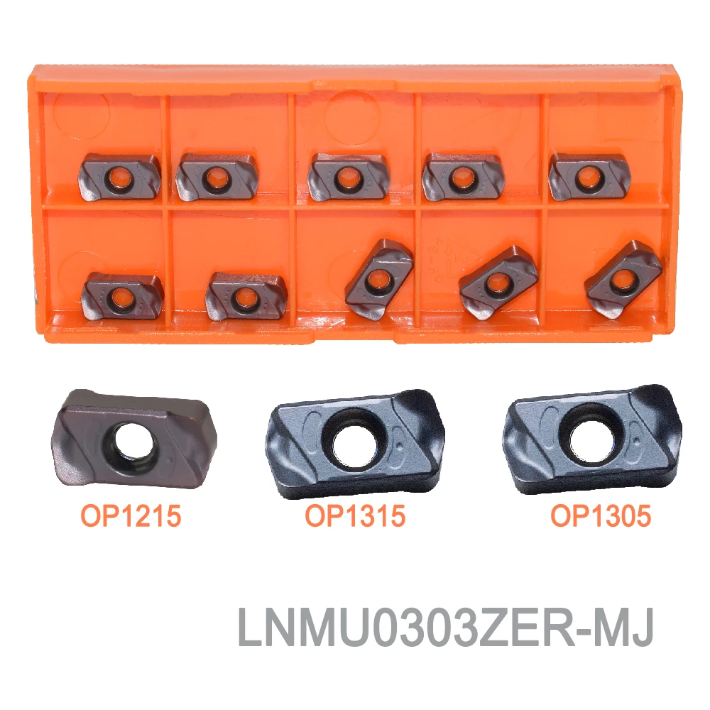 

LNMU 0303ZER-MJ LNMU0303 OP1215 OP1315 OP1305 Original Carbide Insert