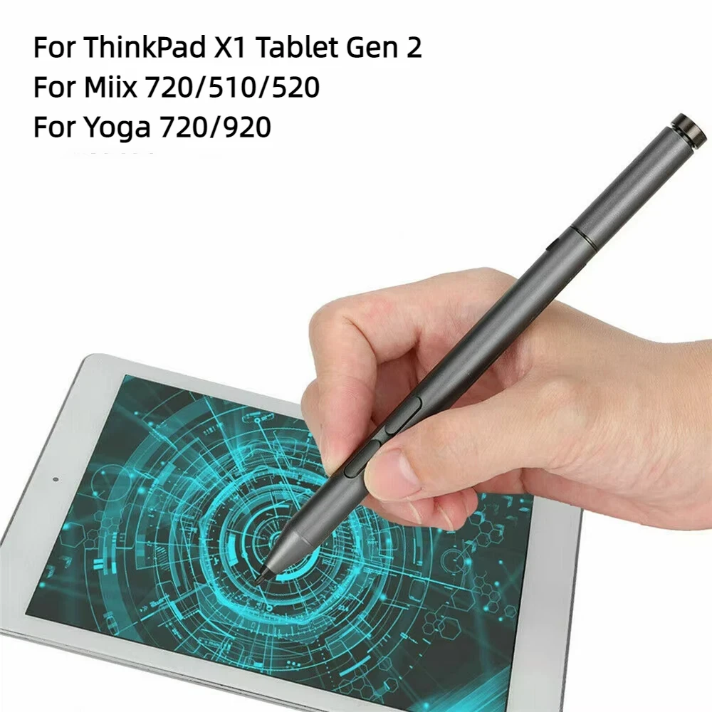 

for Lenovo Active Pen 2 GX80N07825 4096 Level Pressure Sensitivity for ThinkPad X1 Tablet Gen 2 for Miix /Yoga 720 510 520 920