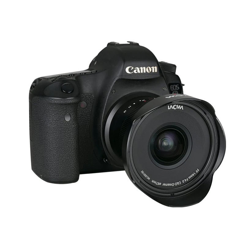 Obiektyw Laowa 14mm F4 Full-frame FF RL do Leica M, czarny, do aparatów bezlusterkowych Sony Canon RF z ręcznym ustawianiem ostrości, Nikon Z E
