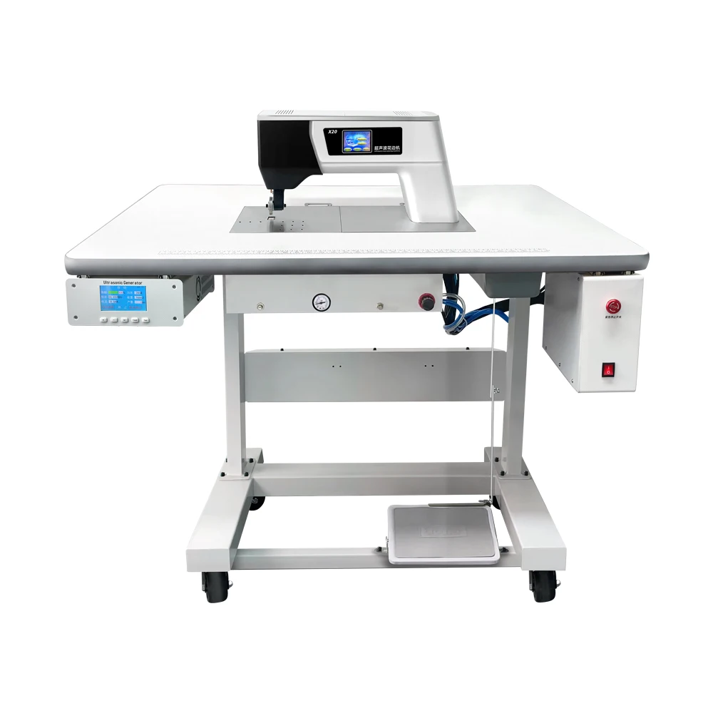 ماكينة خياطة الملابس بمحرك مؤازر بالموجات فوق الصوتية لصنع حمالة الصدر