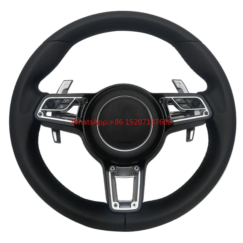 Carbon Alcantara LED 3K Custom Real Carbon Fiber Lenkrad Led für Porshe