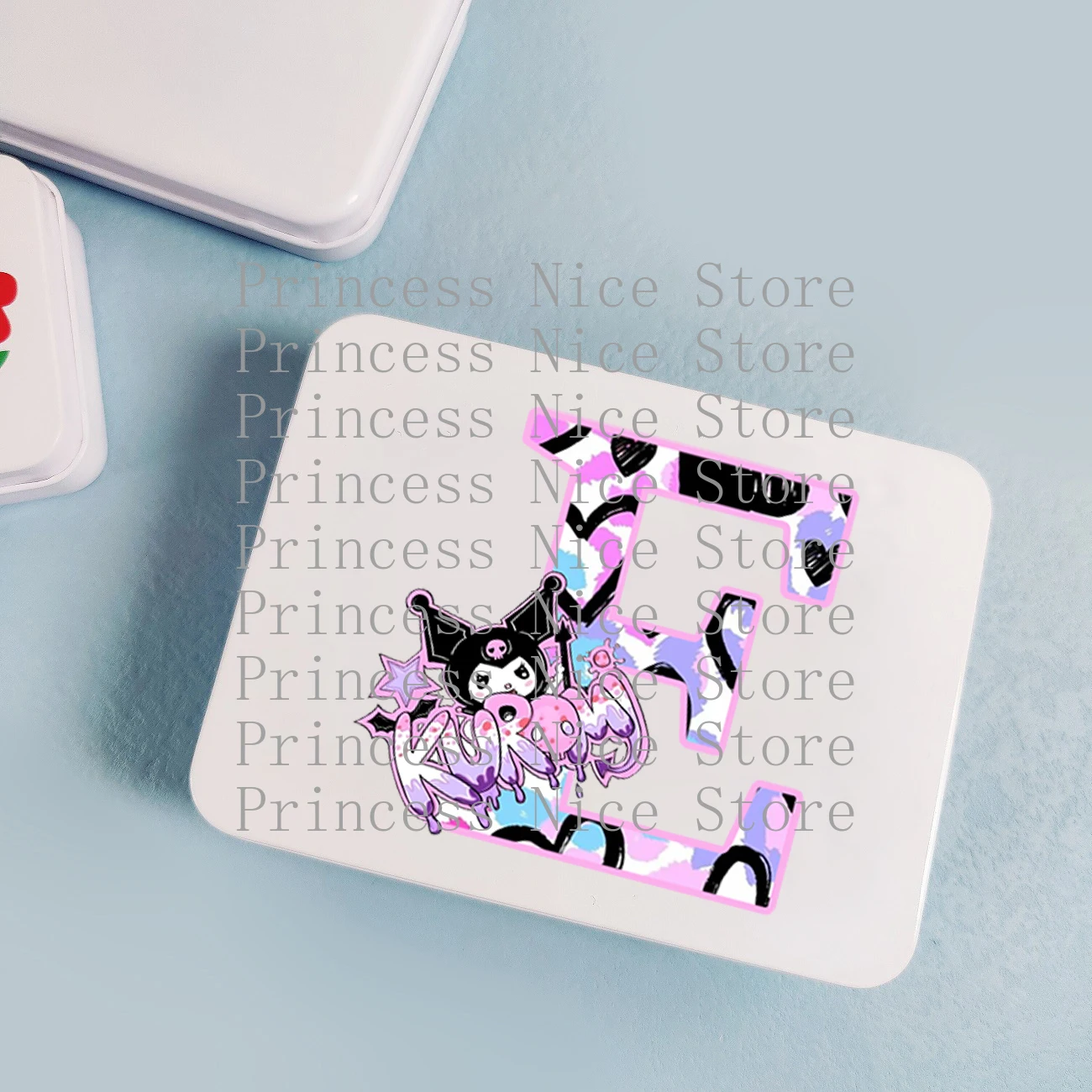 صندوق حديد كورومي، عبوة رائعة للطلاب، كاواي، تنظيم تخزين المجوهرات، أقراط مستطيلة، خاتم فتاة، هدية المهرجان #4